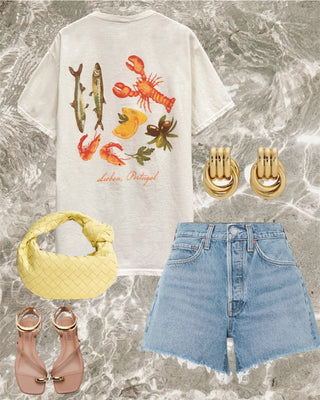 Lisbon Market Tee