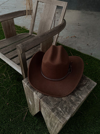 Cowboy Hat - Brown