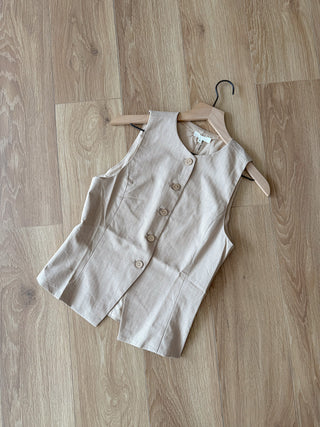 Layla Button Up Vest