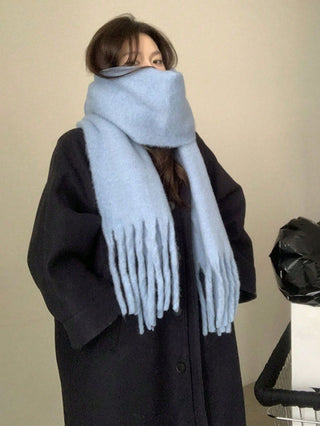 Soft Recycled Blanket Scarf