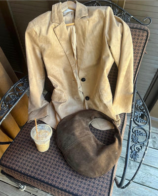 Blaire Suede Blazer