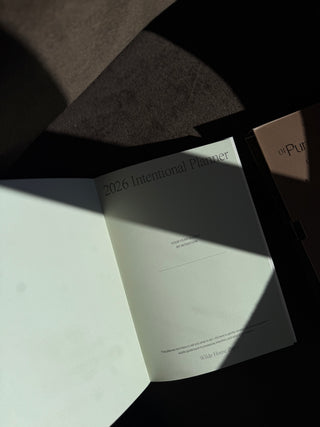 Intentional 2026 Planner