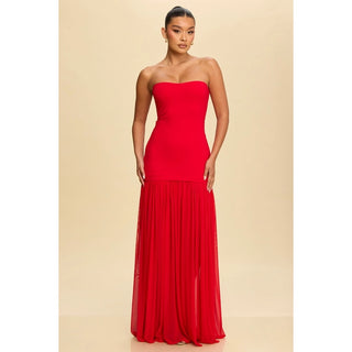 Pretty Honey Maxi Red Dress