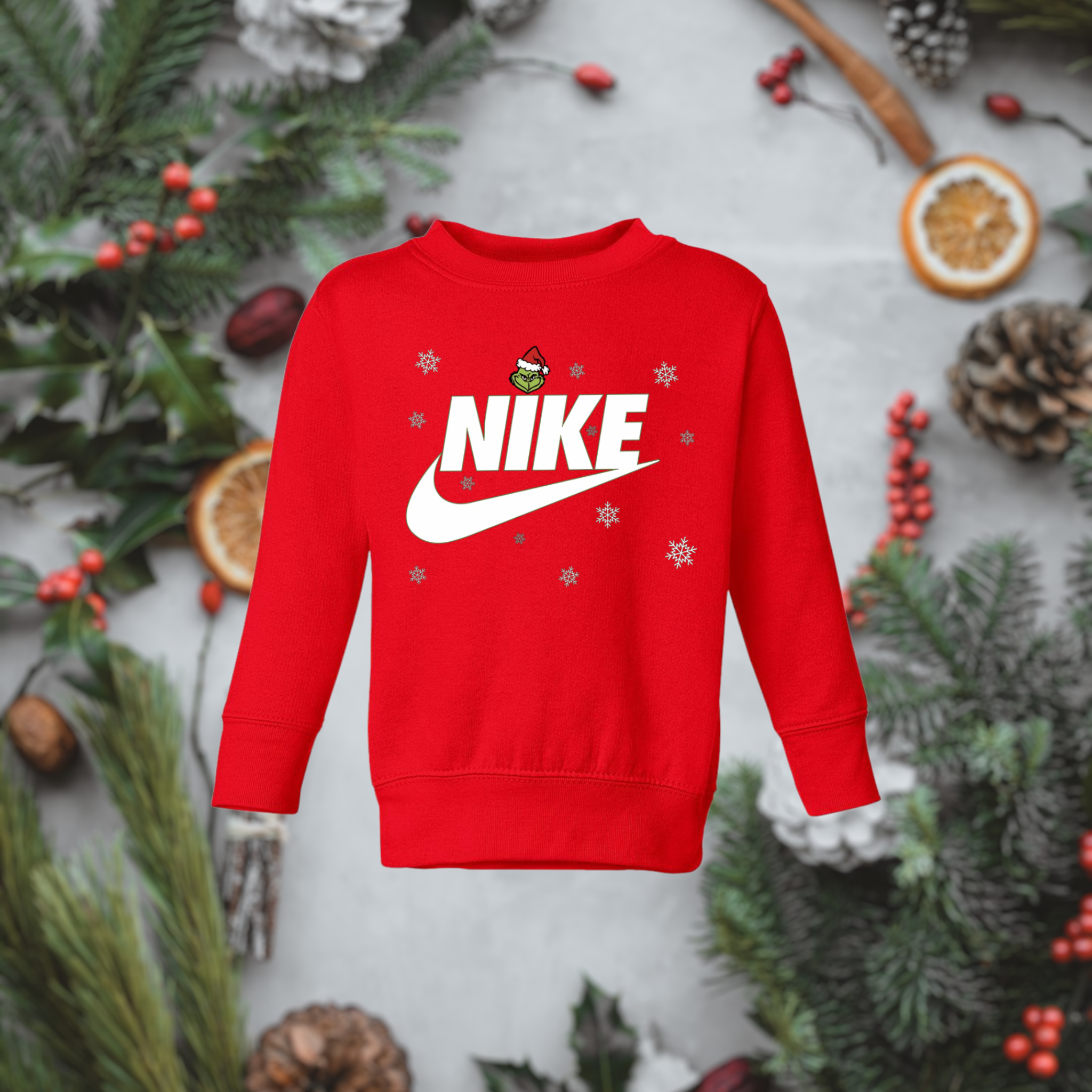 Grinch Nike Kids Sweater Shop Aura Official
